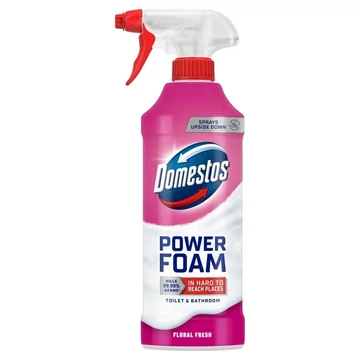 WC és fürdőszoba tisztító hab 435 ml Domestos Power Foam Floral Fresh WC és fürdőszoba tisztító hab 435 ml Domestos Power Foam Floral Fresh
