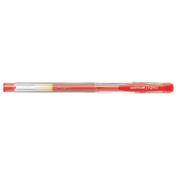 Zseléstoll 0,5mm, Uni UM-100, írásszín piros Zseléstoll 0,5mm, Uni UM-100, írásszín piros