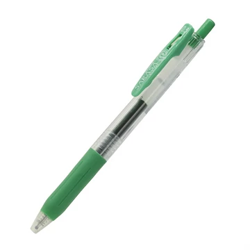 Zseléstoll 0,5mm, zöld test, Zebra Sarasa Clip, írásszín zöld Zseléstoll 0,5mm, zöld test, Zebra Sarasa Clip, írásszín zöld