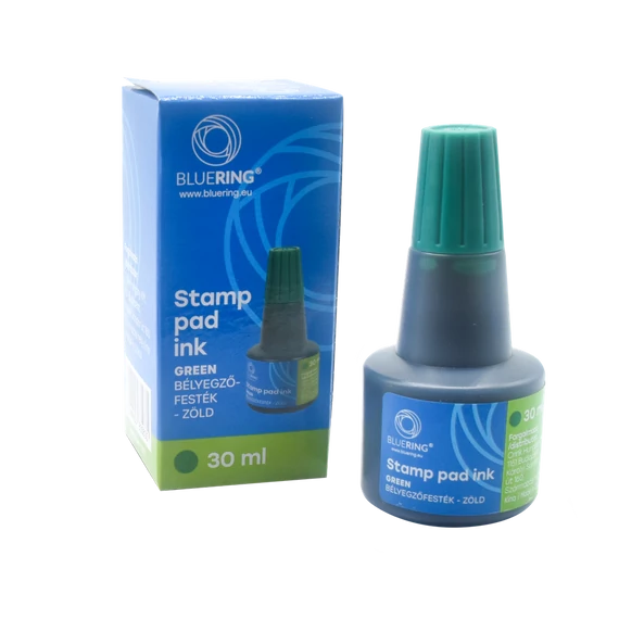 Bélyegzőfesték 30ml, Bluering® Flower zöld