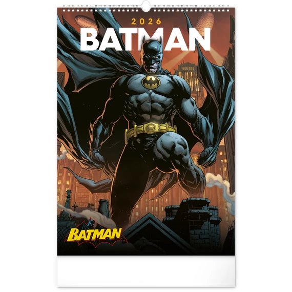 Falinaptár képes  330×460mm Batman Dark Realsystem 2026.