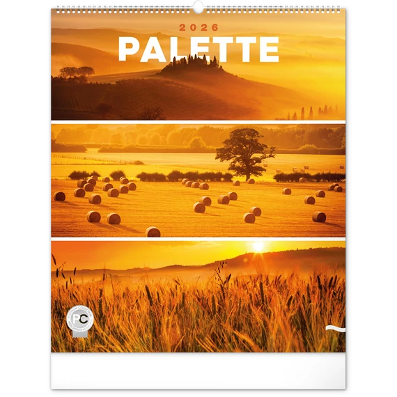 Falinaptár képes  480×560mm Palette Realsystem 2026.