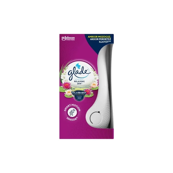 Légfrissítő készülék + utántöltő 18 ml Glade® Sense&Spray Relaxing Zen