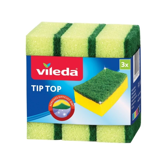 Mosogatószivacs 3 db/csomag TipTop Vileda_F25301