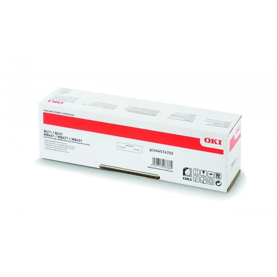 Oki B411/431 toner ORIGINAL 3K