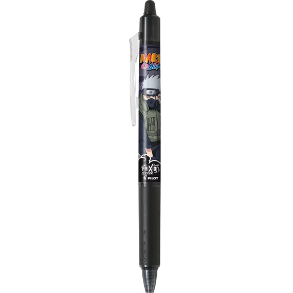 Rollertoll 0,7mm, törölhető nyomógombos Pilot Frixion Clicker Naruto, írásszín fekete