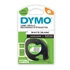 Kép 2/3 - Feliratozógép szalag Dymo Letratag S0721510/59421 papír 12mmx4m, ORIGINAL fekete/fehér