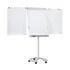 Kép 1/3 - Flipchart tábla mobil 67x95cm, mágneses, 2 db segédkarral, 5 görgős Proline Franken