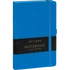 Kép 1/4 - Keménytáblás notesz pontozott vonalozással krémszínű lapokkal leszorító gumiszalaggal Blue 130x210mm, Presco