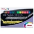 Kép 2/4 - Kréta olajpasztell készlet, PHN-MF12 Pentel, 12 klf., fluoreszkáló metál szín